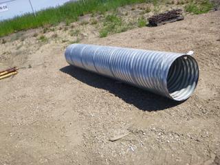 Galvanized Steel Culvert, 12 Ft x 24 In. 