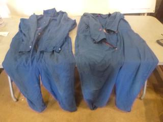 (2) Coveralls, Size 48 and Large, (2) 2 In. Hitches (S-1-2)