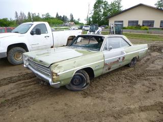 1968 Plymouth Fury III, VIN PM23F8R336371 *Note: Parts Only*