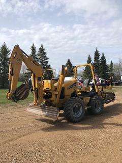 2015 Vermeer RTX750 Ride-On Tractor c/w TR750 Trencher, 60 In. Max Deep, B750 Backhoe, 18 In. Bucket, Stabilizers, Backfill Blade, Cummins 74 HP Diesel, 38x14-20 Tires, Showing 279 Hrs, SN 1VR9112MXE1003001 **Located Offsite, For More Information Contact Connor 780-218-4493**