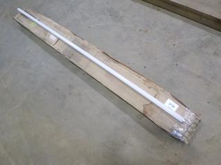 (8) Unused F96T12 DX/SS Single Pin Fluorescent Tubes (P-3-1)