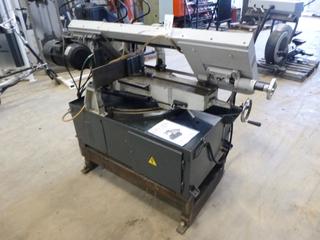 Modern Hydraulic Mitering VE-2505-CSA 10 In. Horizontal Band Saw, 1 In. Blade, 11.4A, 240V, Semi-Automatic, Single Phase, SN 14W020126