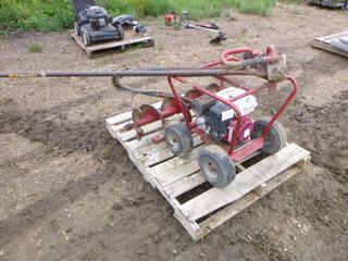 Little Beaver Portable Auger w/ Honda GX160 Engine