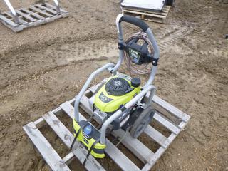 Ryobi Pressure Washer, Model RY80940B, 3100 PSI, 2.5 GPM, Honda Motor, *Note: Missing Gun*