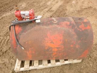  Slip Tank C/w Fill-Rite 20 GPM 12V Pump