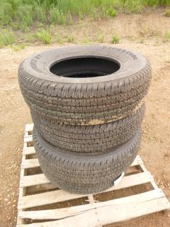 (4) Firestone TransForce LT245/75R17 Tires