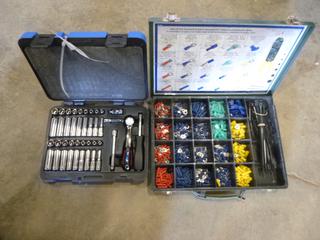 Jet Socket Set, Model SW1442C-12, c/w Nylon And Vinyl Terminal And Connector Assortment Kit (C1)