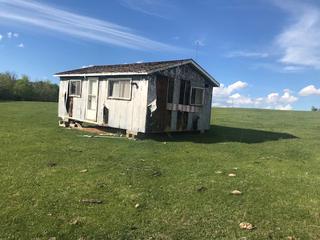 24 Ft. x 16 Ft. Home Built Cabin *Note: No Equipment On Site, Buyer Responsible For Load Out* **Located Offsite Near Lac La Biche, For More Information Contact Connor 780-218-4493**