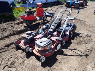 (4) Walk Behind Gas Mower *Note: Requires Repair* **Located Offsite at 21220-107 Avenue NW, Edmonton, For More Information Contact Richard at 780-222-8309**