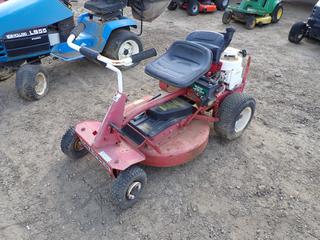 Snapper 28086S Ride-On Mower w/ Briggs and Stratton 8 HP Engine, SN 83068259 *Note: Requires Repair* **Located Offsite at 21220-107 Avenue NW, Edmonton, For More Information Contact Richard at 780-222-8309**