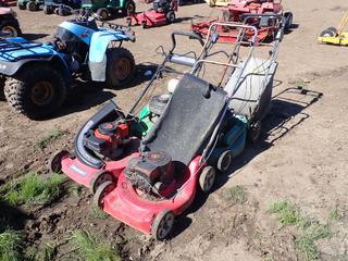 (4) Walk Behind Gas Mower *Note: Requires Repair* **Located Offsite at 21220-107 Avenue NW, Edmonton, For More Information Contact Richard at 780-222-8309**