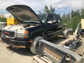 2004 GMC 2500 Sierra C/w V8 Diesel, A/T,  VIN 1GTHK29254E316841 *Note: Parts Only*  **Located Offsite In Fort McMurray, AB, For More Information Contact Shazeeda 780-721-4178**