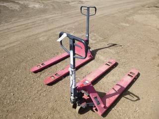 (2) Westward 3000 Lbs Pallet Jacks