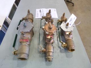 (2) Watts 1 1/2 In. Backflow Preventer, (1) Watts 2 In. Backflow Preventer (W-2-2)