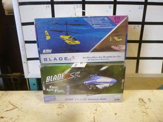 Elite Blade MOX And Blade MSR RC Helicopters (B1)