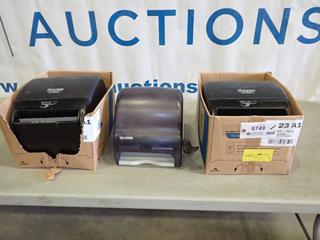 (2) Alpine Paper Towel Dispensers, (1) San Jamar Paper Towel Dispensers (N43)