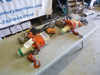 (2) Kito 480 KG Electric Hoists (N-2-1)