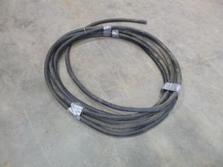 Qty of Electric Cable w/ Casing, *Note: Unknown Length* (N-2-1)