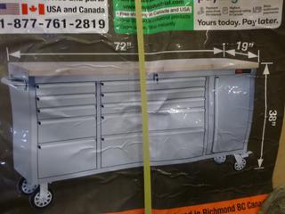 Unused TMG-WB7210 10-Drawer Rolling Work Bench