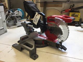 Milwaukee Fuel Brushless 7 1/4 In. Dual Bevel Compound Sliding Miter Saw.