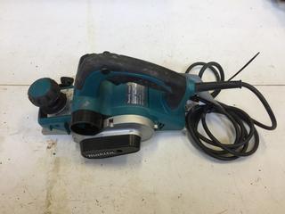 Makita Model # KP0810 120V 50/60Hz 7.5A Hand Planer, S/N 119500.