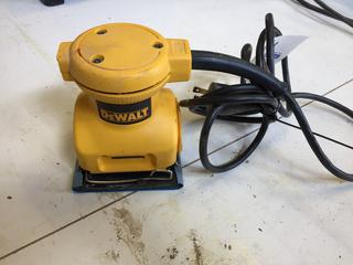 DeWalt Model # DW411 120V 2A Palm Sander.