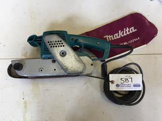 Makita Model # 9924DB 120V 60Hz 7.8A 3 x 24 In. Belt Sander.