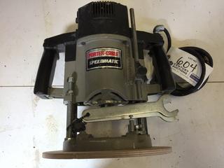 Porter Cable Model # 7539 120V 15A 10,000-21,000 RPM Variable Speed Plunge Router.