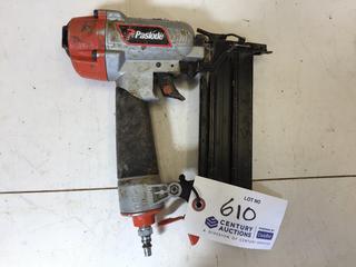 Paslode Model # P18-200 5/8 - 2 In. 18 AMG Pneumatic Brad Nailer.