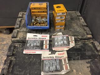 Quantity of Assorted SOSS Invisible Hinges.