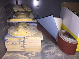 Assorted Sanding Blocks & Discs.