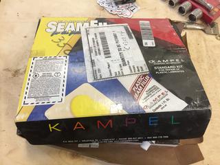 Kampel SeamFil Plastic Laminate Repair Kit, Opened.