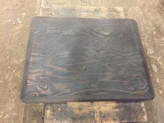 33 1/4 In. x 26 In. Custom Built Table Top.