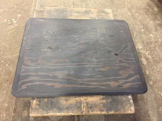 33 1/4 In. x 26 In. Custom Built Table Top.