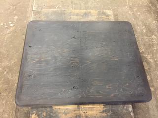 33 1/4 In. x 26 In. Custom Built Table Top.