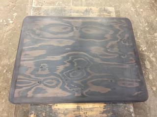 33 1/4 In. x 26 In. Custom Built Table Top.