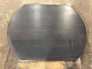 33 1/4 In. x 26 In. Custom Built Table Top.