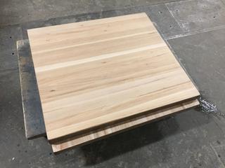 26 In. x 29 In. Custom Built Table Top.