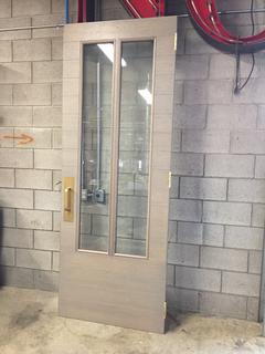 Custom Built Interior Push Door, 36 In. x 96 In.