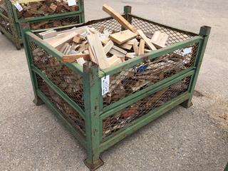 Steel Crate c/w Contents, 48 In. x 40 1/2 In. x 32 In.