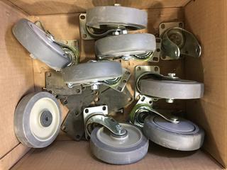 Quantity of Assorted Castors.