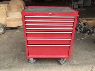 Rolling Tool Chest, 27 1/4 In. x 18 In. x 34 1/4 In. *Contents Not Included*