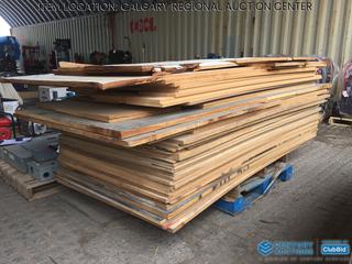 Located At Century's Yard High River - Lift of Particle Board, Smooth on Both Sides, 49 In. x 97 In. Assorted Thickness