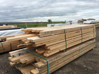 Lift of Miscellaneous Lenghts Lumber, Approximately 125 Pcs Per/Lift, Control # 7294.