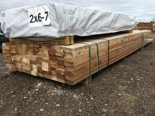 Lift of 2x4 - 8 Ft. to 12 Ft. Lumber, Approximately 96 Pcs Per/Lift, Control # 7292.