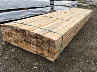 Lift of 2x4 - 12 Ft. Lumber, Approximately 77 Pcs Per/Lift, Control # 7291.