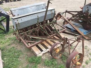 John Deere 6 Ft. Antique Seed Drill, Control # 7389.