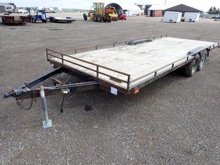 2010 Homemade 24 Ft. T/A Deck Trailer c/w 2 2/16 In. Ball Hitch, ST205/75R15 Tires, VIN 050144FS0007811CE