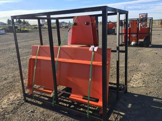 Unused TMG Industrial TMG-PD700S Industrial Skid Steer Post Pounder, 700 Ft-lb Energy Class, 500-900 BPM Pounding Rate, 9.5-16 GPM Hydraulic Flow, 8 In. Post Diameter, Control # 7320. 