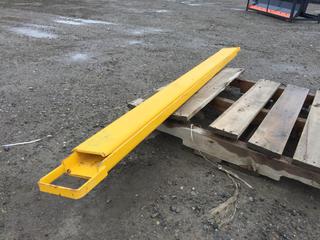 Forklift Extensions 7 Ft. Length x 5 In. Width, Control # 7385.